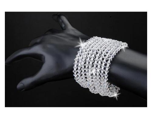 Pulseira los 5 cristal